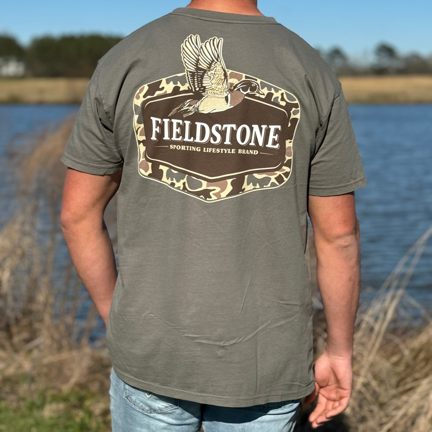 Fieldstone Camo Duck Tee