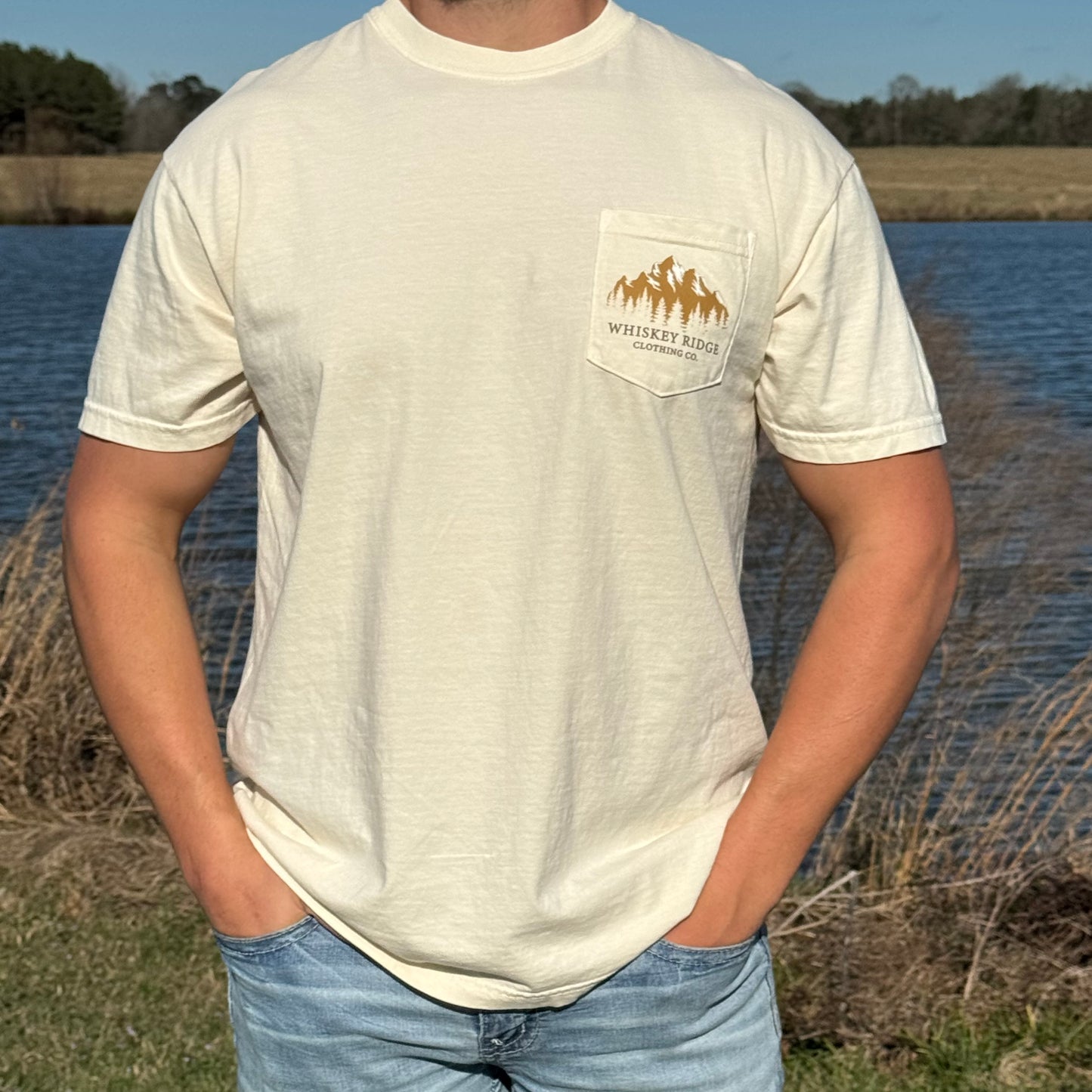 Whiskey Ridge Ivory Tee